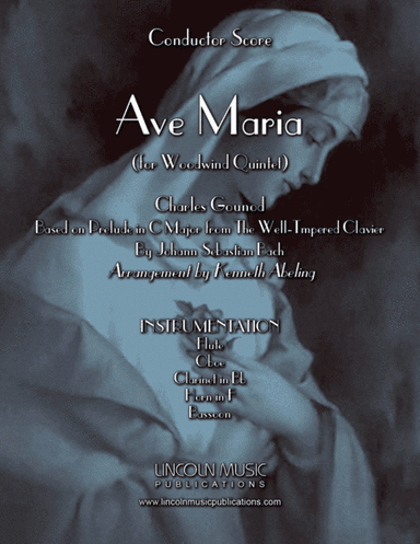 Ave Maria - Gounod & Bach (for Woodwind Quintet) (arr. Kenneth Abeling)