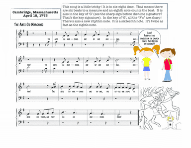 The Patriot Pack, songs for Piano (arr. J. Hunt)