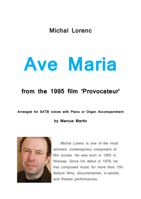Ave Maria (arr. Marcus Martin)
