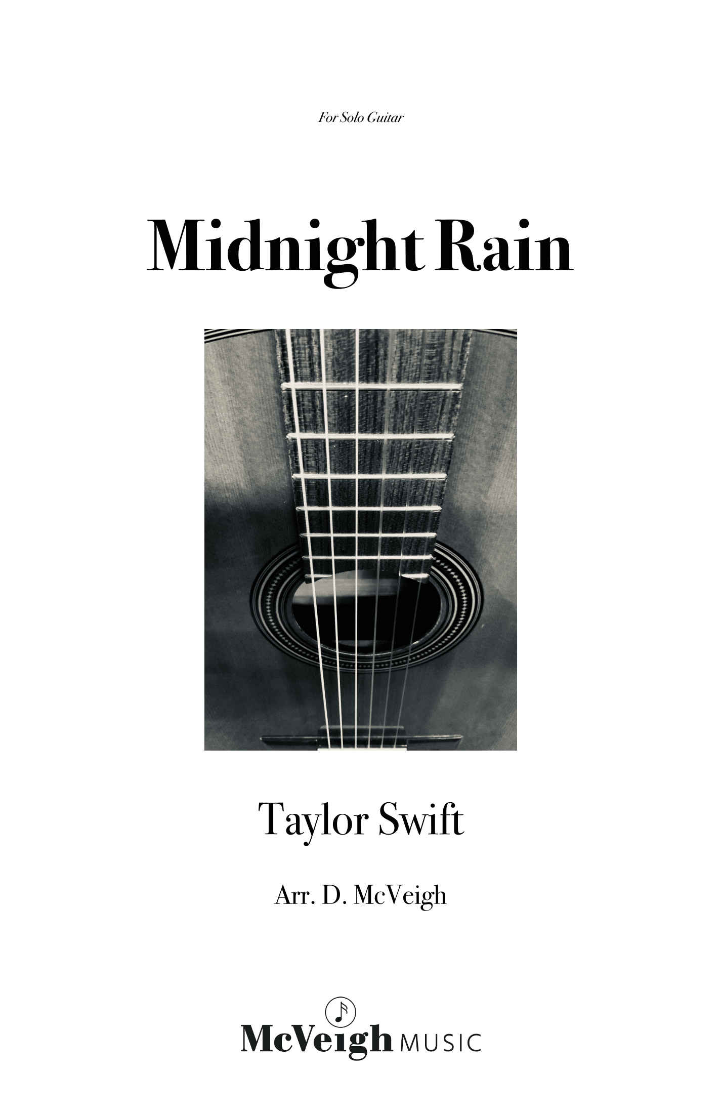 Midnight Rain (arr. D. McVeigh)