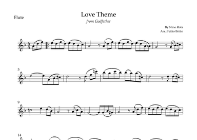 The Godfather (love Theme) (arr. Fabio Britto)