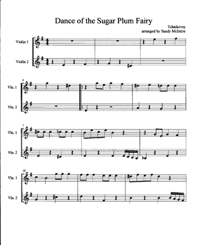 Dance of the Sugar Plum Fairy (arr. Sandy McIntire)