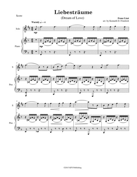 Liebestraume (arr. Kenneth D. Friedrich)
