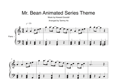 Mr. Bean Animated Series Theme (arr. Tammy Ho)