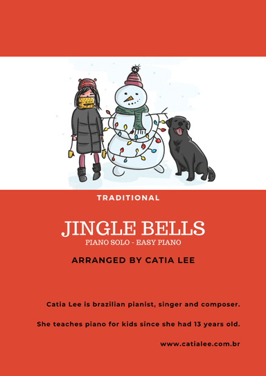 Jingle Bells - Traditional for Piano - Easy Piano (arr. Catia Lee)