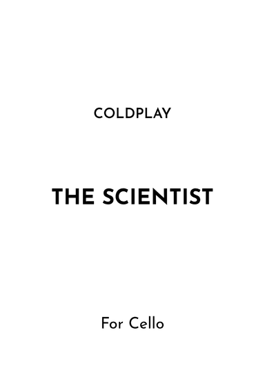 The Scientist (arr. Jireh J.)