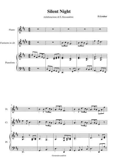 Silent Night Trio (arr. Ester Alessandrini)