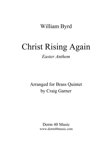 Christ Rising Again (arr. Craig Garner)