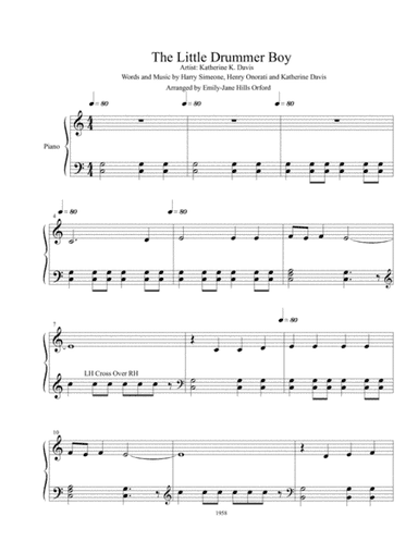 The Little Drummer Boy (arr. Emily-Jane Hills Orford)