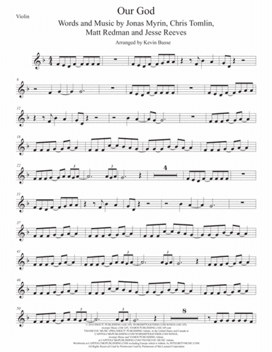 Our God (arr. Kevin Busse)