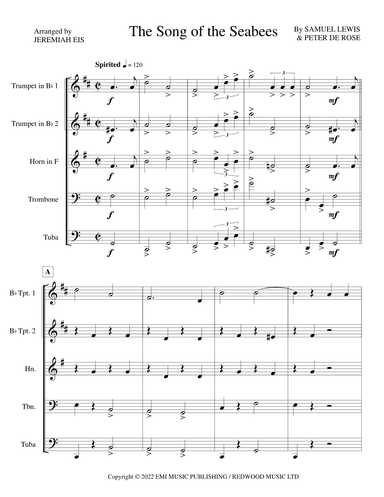 The Song Of The Seabees (arr. Jeremiah Eis)