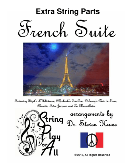 French Suite, Extra String Parts (arr. String Play for All)
