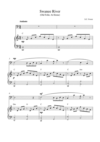 Swanee River (Old Folks at Home) (arr. Kaiserin Rebecca)