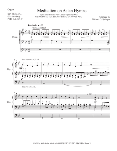 Meditation on Asian Hymns (arr. Michael O. Springer)