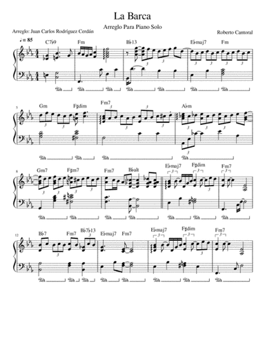 La Barca (arr. Juan Carlos Rodriguez Cerdan)