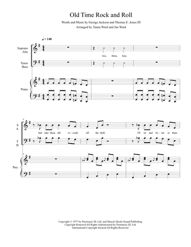 Old Time Rock & Roll (arr. Tanna Ward and Jan Ward)