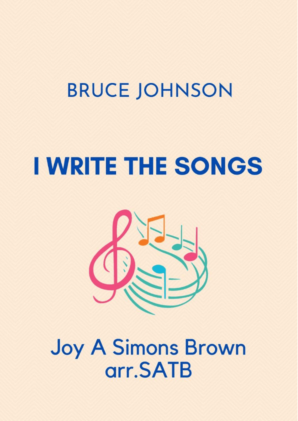 I Write The Songs (arr. Joy A Simons Brown)