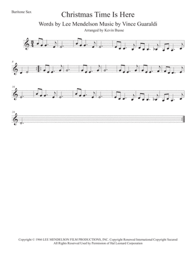 Christmas Time Is Here (arr. Kevin Busse)