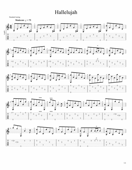 Hallelujah (arr. Hugo Neves)