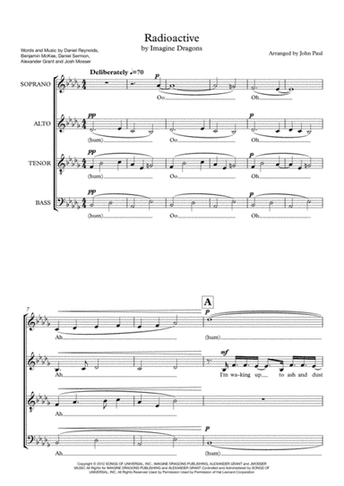 Radioactive (arr. John Paul)