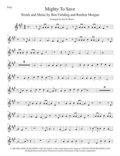 Mighty To Save (arr. Kevin Busse)