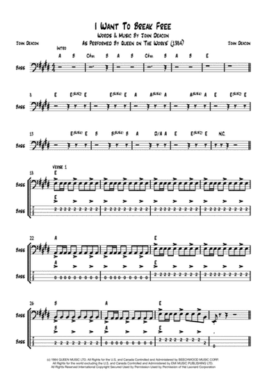 I Want To Break Free (arr. Antony Cull)