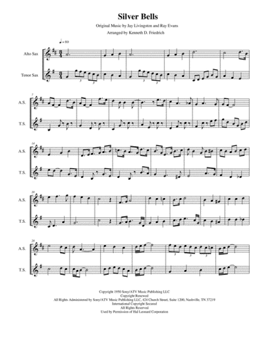 Silver Bells (arr. KFS Publishing)