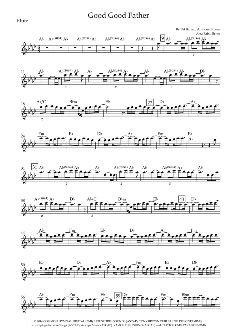 Good Good Father (arr. Fabio Britto)