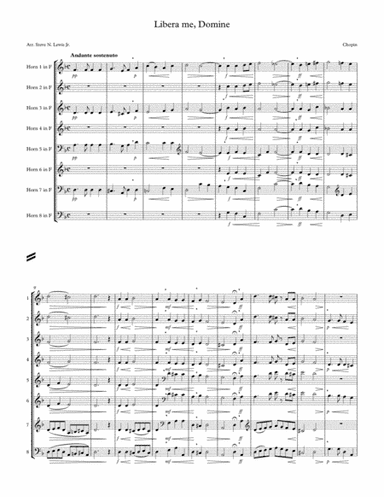 Libera me, Domine (arr. Steve N. Lewis Jr.)