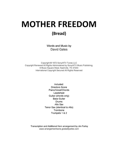Mother Freedom (arr. Jim Farley)