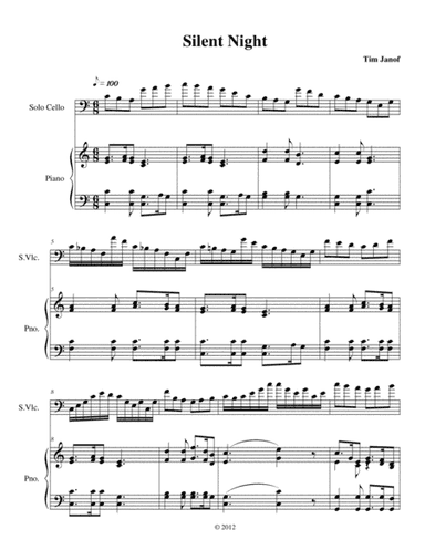 Silent Night (arr. Tim Janof)