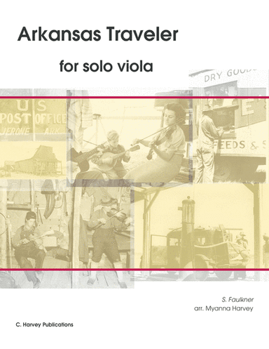 Arkansas Traveler for Solo Viola - Variations on an Unaccompanied Fiddle Tune - PDF download (arr. Myanna Harvey)