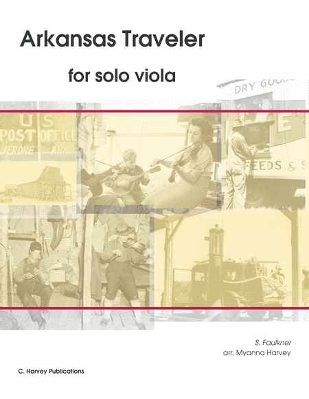 Arkansas Traveler for Solo Viola - Variations on an Unaccompanied Fiddle Tune - PDF download (arr. Myanna Harvey)