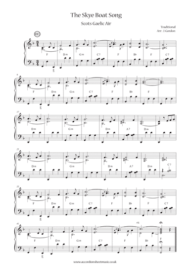 The Skye Boat Song (arr. Julia Gordon)