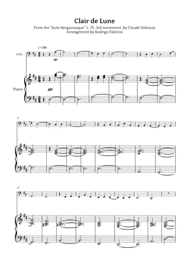 Clair de Lune (arr. Rodrigo Faleiros)