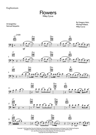 Flowers (arr. Samuel Sequeira)