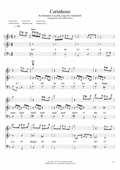 Carinhoso (arr. João Gabriel Rosa)