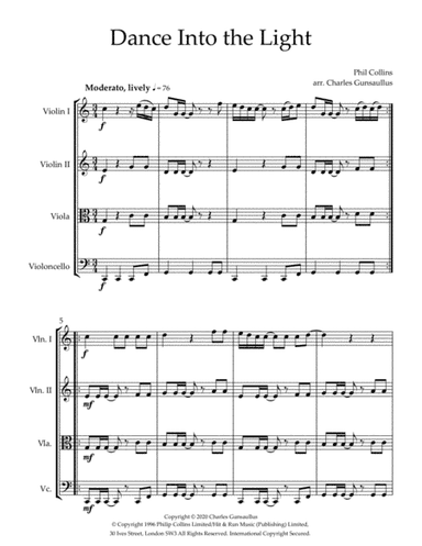 Dance Into The Light (arr. Charles Gunsaullus)