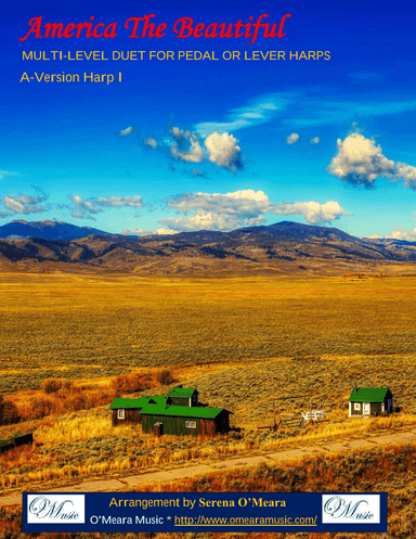 America The Beautiful, A Version, Harp I (arr. Serena O'Meara)