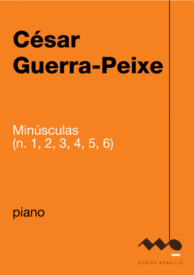 Minúsculas 1, 2, 3, 4, 5 e 6