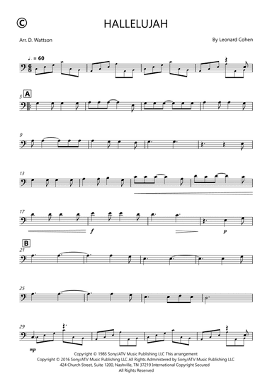 Hallelujah (arr. Douglas Wattson)