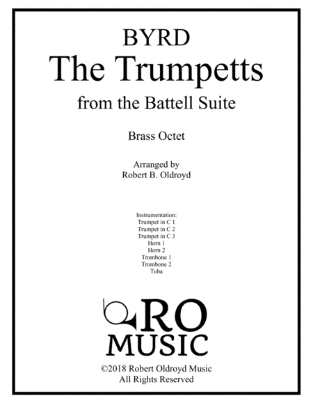 The Trumpetts from the Battell Suite for Brass Octet (arr. Robert B. Oldroyd)