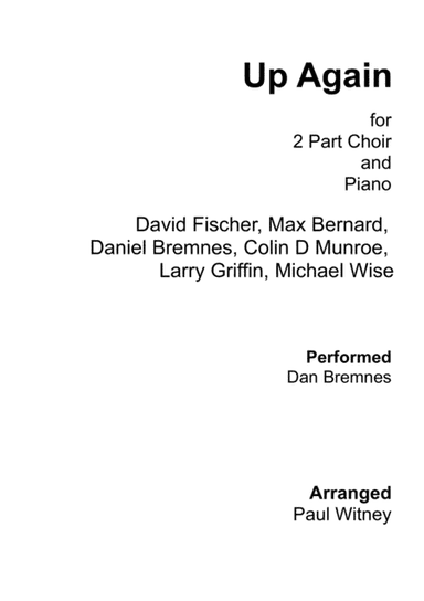 Up Again (arr. Paul Witney)