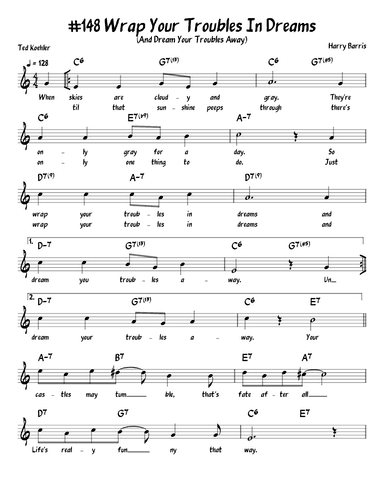 Wrap Your Troubles In Dreams (arr. John Fries)