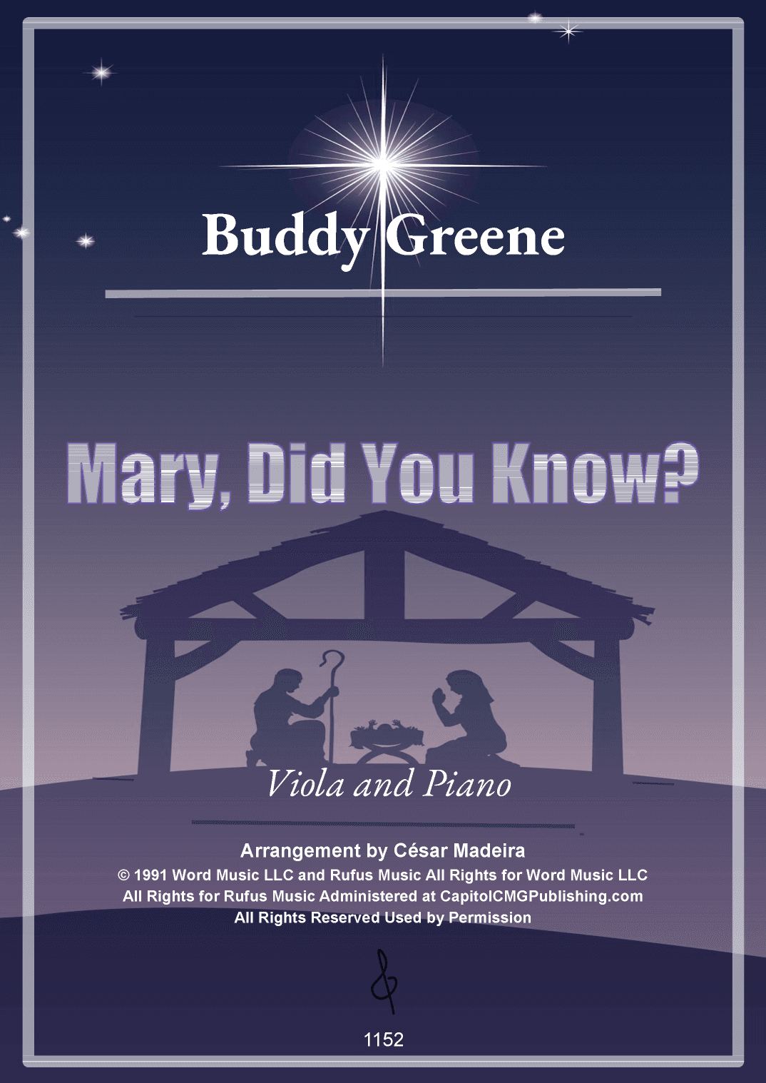 Mary, Did You Know? (arr. César Madeira)