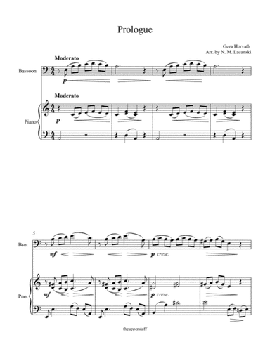 Prologue (arr. Nick Lacanski)