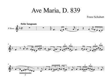 Ave Maria (arr. Golden Skull Editions)