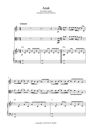 Anak (arr. Kaiserin Rebecca)