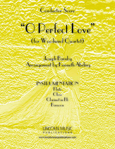 Barnby - O Perfect Love (for Woodwind Quartet) (arr. Kenneth Abeling)