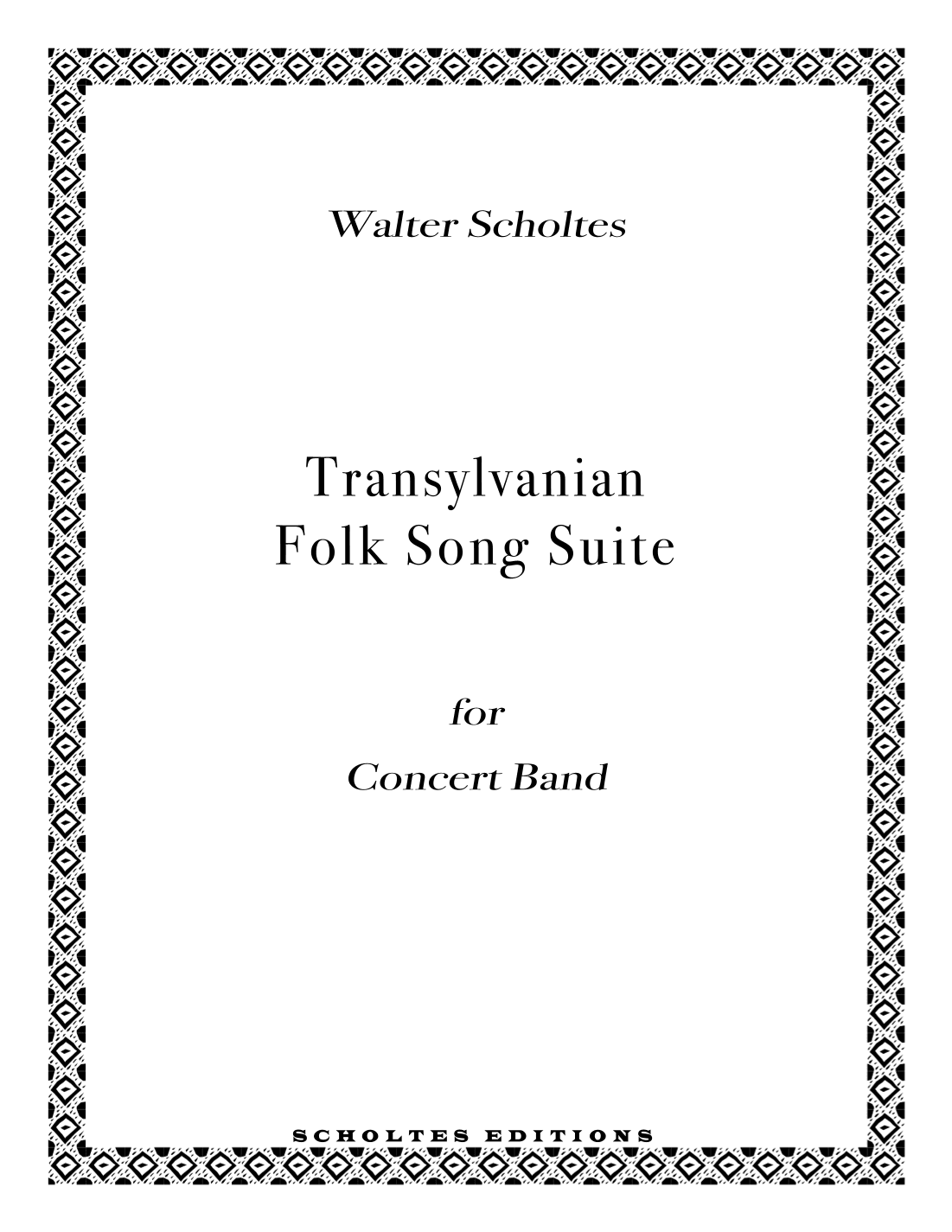 Transylvanian Folk Song Suite